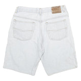 HOLIDAY Mens Shorts Light Blue Denim XL W32 Classic Cotton Blend Casual