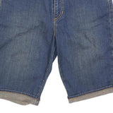 LEVI'S Womens Denim Blue Casual Shorts M W30 Button Fly Pockets
