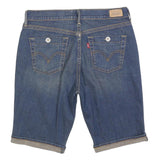 LEVI'S Womens Denim Blue Casual Shorts M W30 Button Fly Pockets