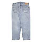 LEVI'S 550 Straight Mens Jeans Blue Relaxed Straight Denim Medium W38 L32