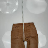 Dickies Carpenter Trousers - 34W 30L Brown Cotton