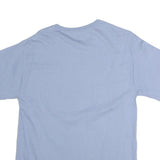 CHAMPION Mens Blue Graphic T-Shirt M Short Sleeve Crew Neck Casual Cotton