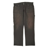 Dickies Double Knee Carpenter Pants - 36W 31L Black Cotton