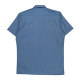 Cellar Crew Dickies Short Sleeve Shirt - Medium Blue Polyester Blend