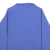 JACK WOLFSKIN Womens Blue Softshell Jacket UK 16 Polyester Blend Zip Outdoor Fit