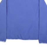 JACK WOLFSKIN Womens Blue Softshell Jacket UK 16 Polyester Blend Zip Outdoor Fit