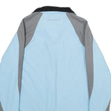 MAMMUT Womens Blue & Grey Lightweight Zip Jacket M Polyester Blend Outdoor