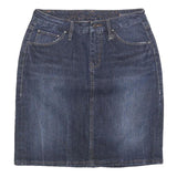 JAG JEANS Womens Blue Denim Mini Cotton Blend Pencil Skirt Size S Stylish Casual