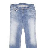 CARHARTT WIP Womens Jeans Light Blue Relaxed Straight Denim W33 L32 Casual Wear