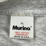 Wisconsin Badgers Murina Single Stitch T-Shirt - XL Grey Cotton