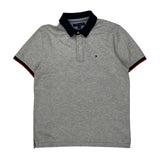 Tommy Hilfiger Polo Shirt - Medium Gray Cotton
