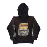 Yorkton Harley Davidson Graphic Hoodie - Medium Black Cotton
