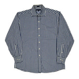 Tommy Hilfiger Checked Shirt - Large White Cotton