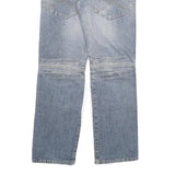 DGNS DENIM Mens Jeans Blue Regular Straight Denim Light W28 L30 Cotton Blend