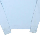 UMBRO Womens Blue Crew Neck XXS Sweatshirt Cotton Blend Zip Detail Casual