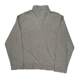 Polo Logo Ralph Lauren 1/4 Zip - XL Gray Cotton