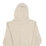 CHAMPION Mens Beige Hoodie S Cotton Blend Pullover Classic Logo