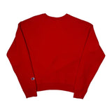 Reverse Weave Champion Sweatshirt - Medium Red Cotton