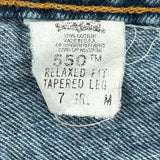 550 Levis Jeans - 26W UK 6 Blue Cotton