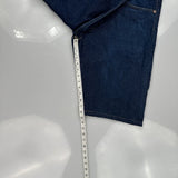 Levis Denim Shorts - 37W 11L Dark Wash Denim