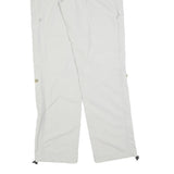 SCHOFFEL Womens Regular White Polyester Blend Zip Trousers W32 L34 Outdoor