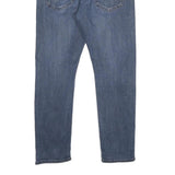 LEVI'S 512 Mens Jeans Blue Regular Slim Denim Medium W34 L27 Classic Zip Cotton