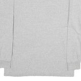Mens Grey Rose-Bulman Graphic T-Shirt M Long Sleeve Crew Neck Cotton Casual