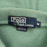 Polo By Ralph Lauren Polo Shirt - Medium Green Cotton