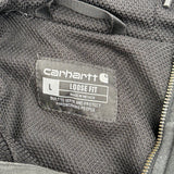 Carhartt Hoodie - Large Black Cotton Blend