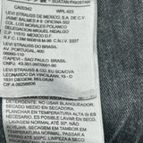 501 Levis Jeans - 32W 30L Black Cotton