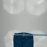 True Religion Skinny Jeans - 27W UK 6 Blue Cotton