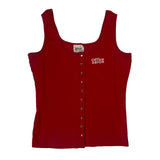 Office Depot Chase Authentics Graphic Tank Top - XL Red Cotton