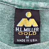 H.L. Miller Single Stitch T-Shirt - Medium Green Cotton