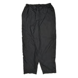 Reebok Track Pants - 2XL Black Nylon