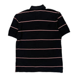 Tommy Hilfiger Striped Polo Shirt - XL Black Cotton
