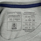 Patagonia Long Sleeve T-Shirt - Medium Green Cotton