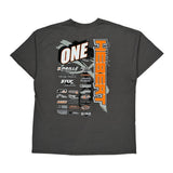 Racing Gildan Graphic T-Shirt - XL Gray Cotton