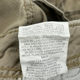 Lee Cargo Shorts - 34W 11L Beige Cotton