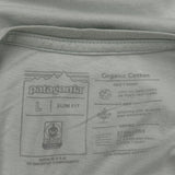 Patagonia Slim Fit T-Shirt - Large White Cotton