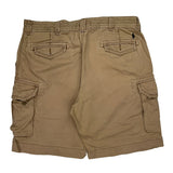 Polo By Ralph Lauren Cargo Shorts - 40W 10L Khaki Cotton