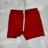 Nike Sport Shorts - 35W 5L Red Polyester