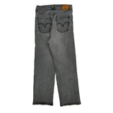 501 Levis Jeans - 26W UK 6 Grey Cotton