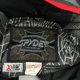 X-Static Insulation Spyder Graphic Ski Jacket - Small White Polyester