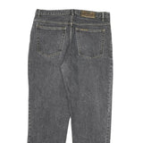 CHEF Mens Regular Fit Straight Leg Denim Medium W33 L30 Zip Cotton Blend Jeans