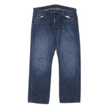 LEVI'S Mens Blue Jeans Regular Straight Denim Medium W36 L30 Classic Design Zip