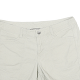 THE NORTH FACE Womens Beige Casual Shorts L W32 Cotton Blend Pockets
