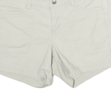 THE NORTH FACE Womens Beige Casual Shorts L W32 Cotton Blend Pockets
