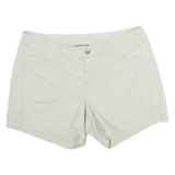 THE NORTH FACE Womens Beige Casual Shorts L W32 Cotton Blend Pockets