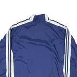 ADIDAS Mens Blue & White Retro Sporty Zip Jacket XL Polyester Blend Track Top