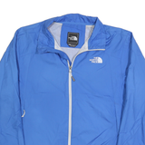 THE NORTH FACE Mens Blue Outdoor Jacket M Polyester Plain Zip Lightweight